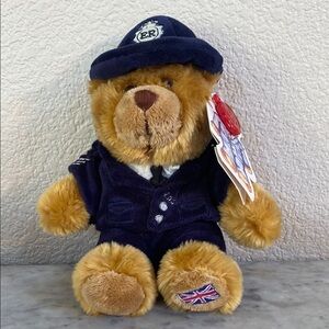 NWT Keel Toys Police Bear Stuffed animal